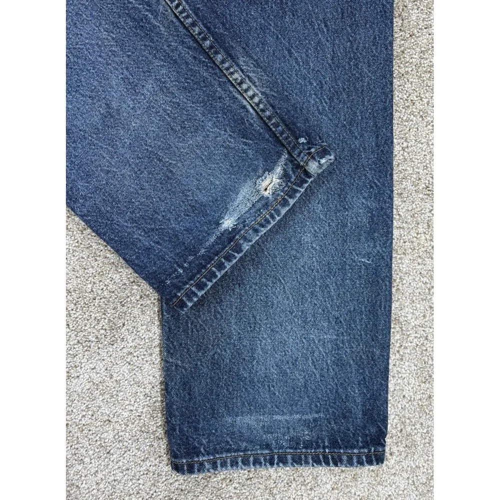 VTG Levis Signature Jeans Mens 36x33 Blue Authentics Regular Fit Straight Cotton